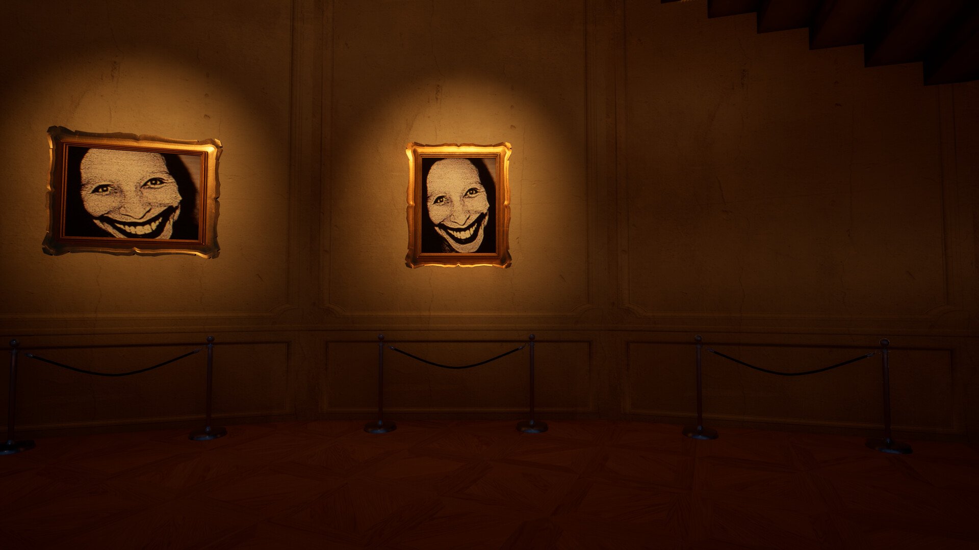 Museum 8 screenshot — a smiling portrait